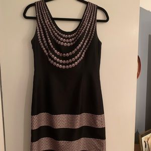 - Marchesa Notte Faux Pearl Sheath